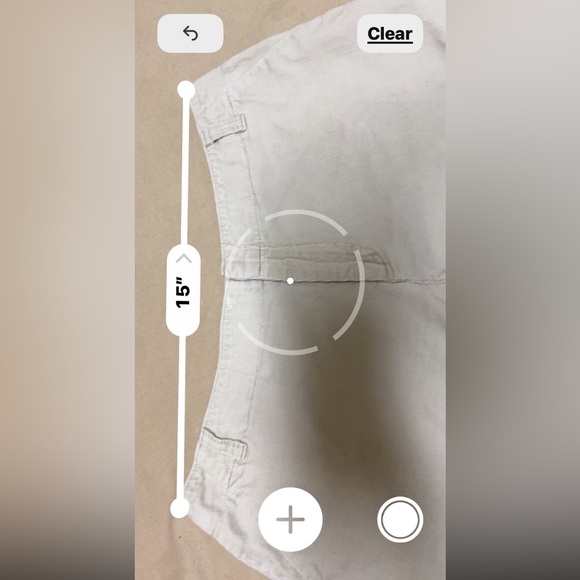 Banana Republic Corduroy Khaki Shorts Size 4 - Picture 15 of 16